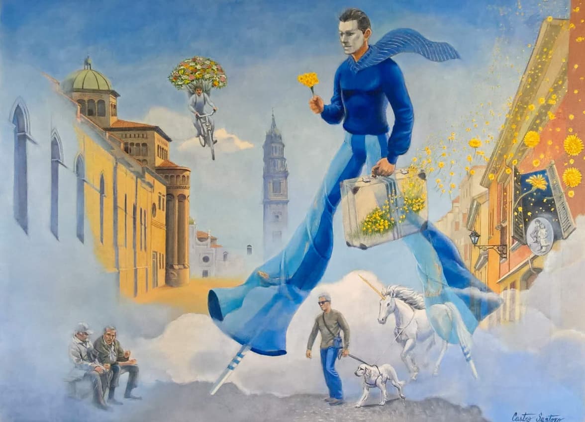 Rain of innocent gold by Jaime Castro Santoro