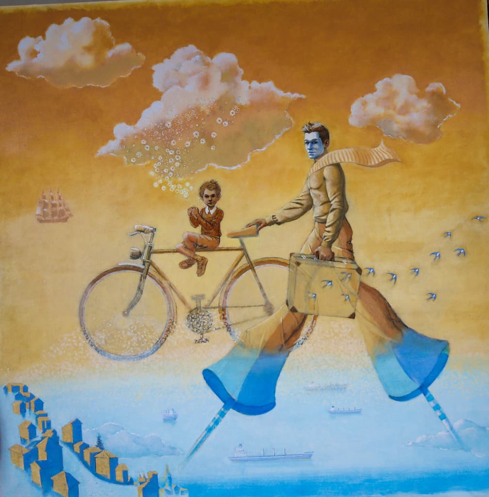 The subtle flight of flowers by Jaime Castro Santoro