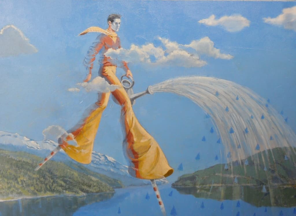 The celestial gardener by Jaime Castro Santoro