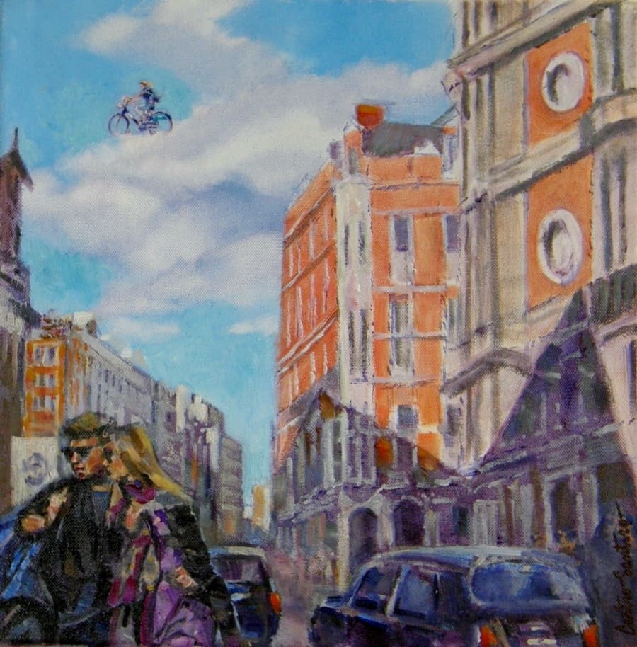 London skies by Jaime Castro Santoro